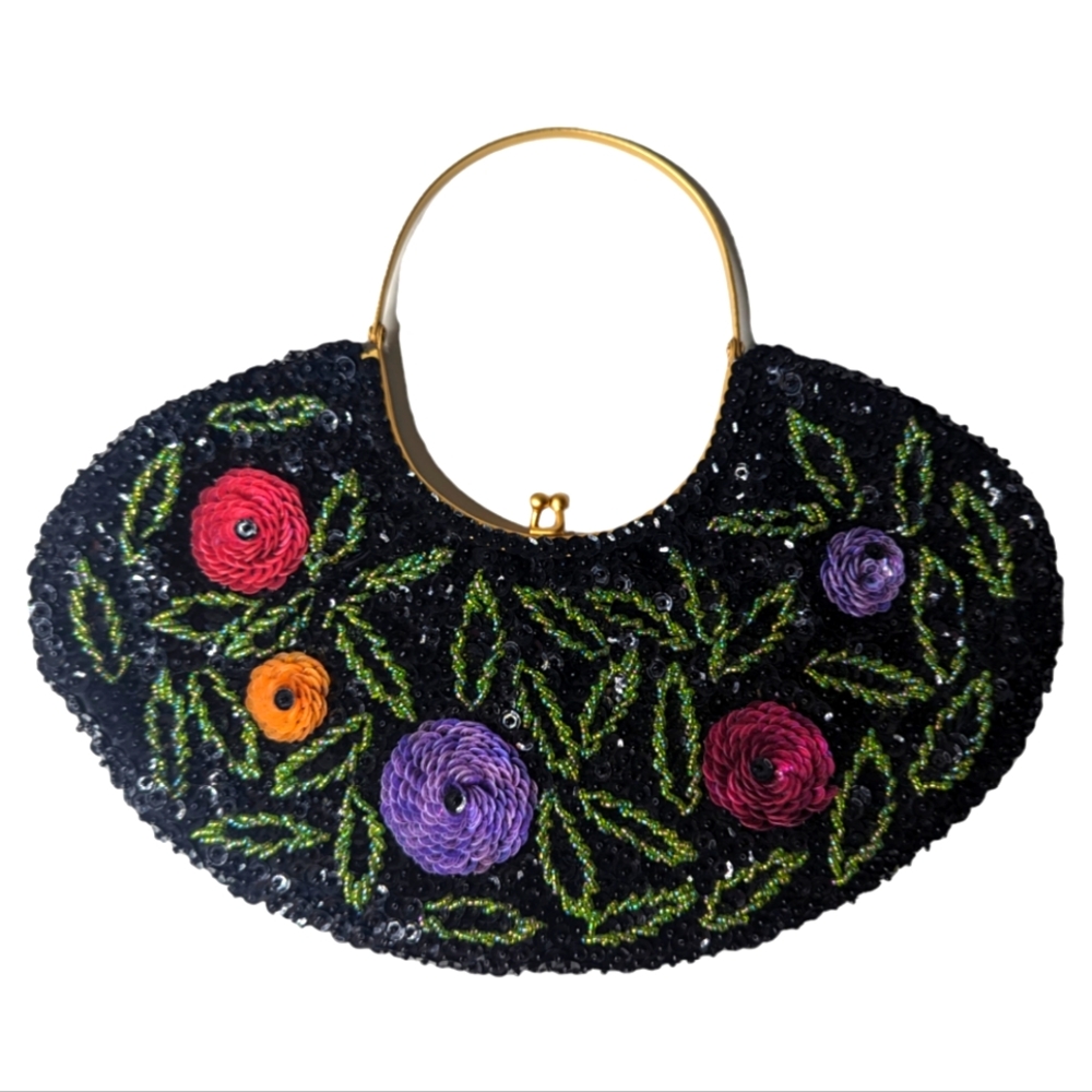 Vintage Lily Scott sequin bag